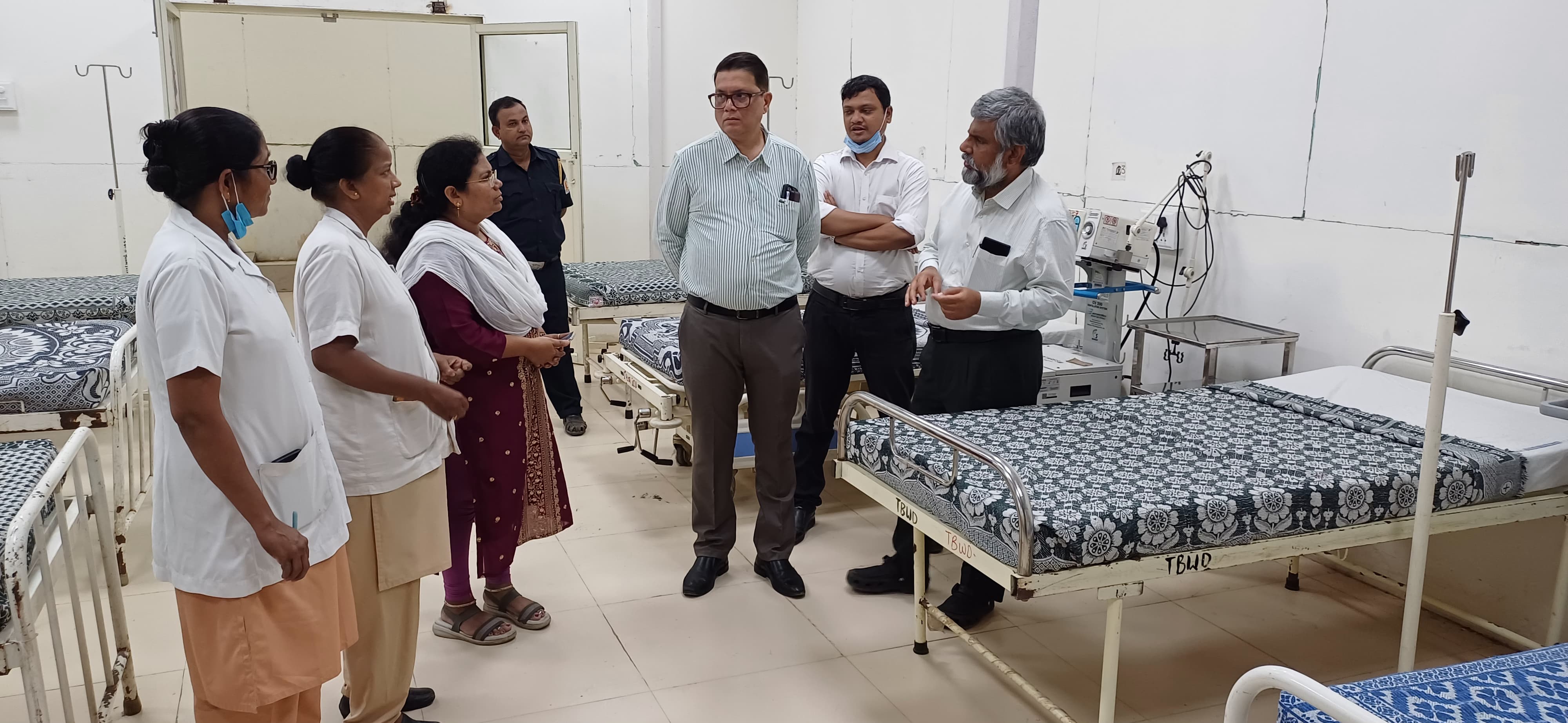40bad ready in Thane civil hospital for corona 40bad ready in Thane civil hospital for corona