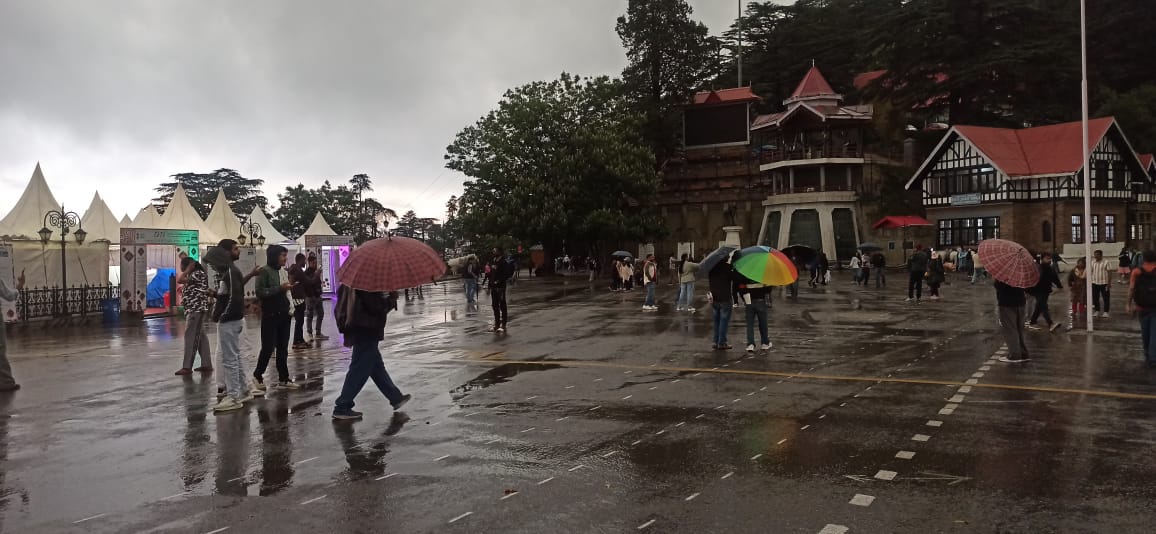 शिमला में वर्षा