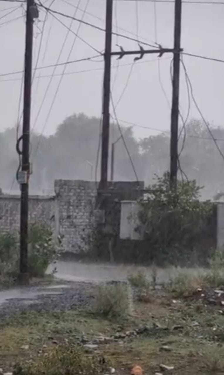 झमाझम बारिश, गर्मी से मिली जिलेबासियों को राहत झमाझम बारिश, गर्मी से मिली जिलेबासियों को राहत