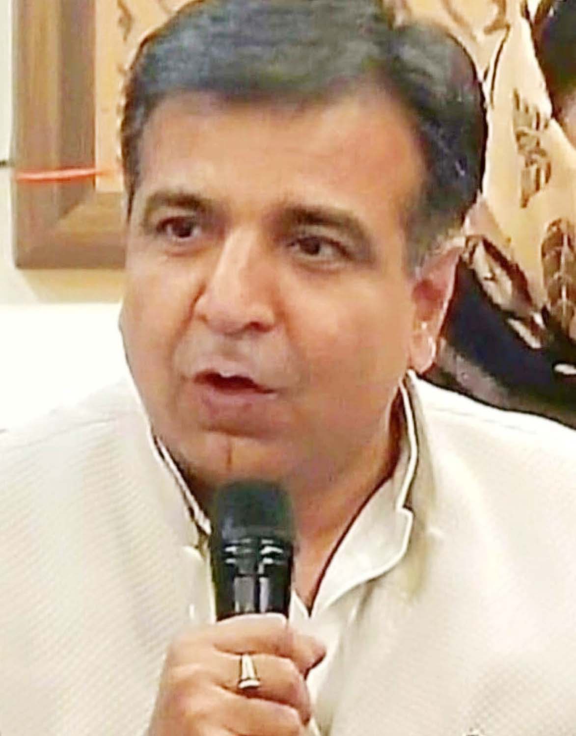 कांग्रेस नेता पंकज डावर। कांग्रेस नेता पंकज डावर।
