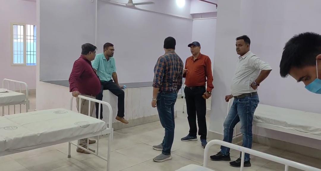 तैयार कोरोना वार्ड तैयार कोरोना वार्ड
