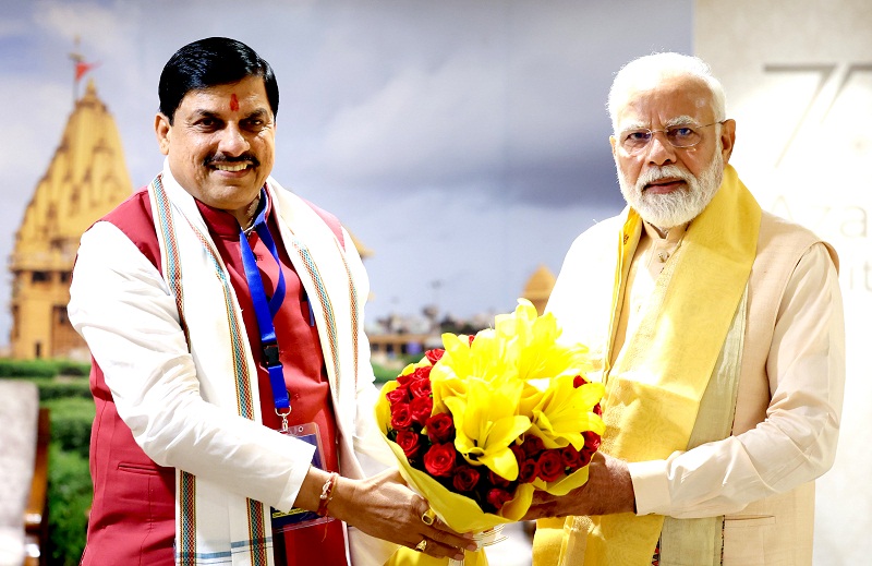 प्रधानमंत्री मोदी से मिले मध्य प्रदेश के मुख्यमंत्री डॉ. मोहन यादव