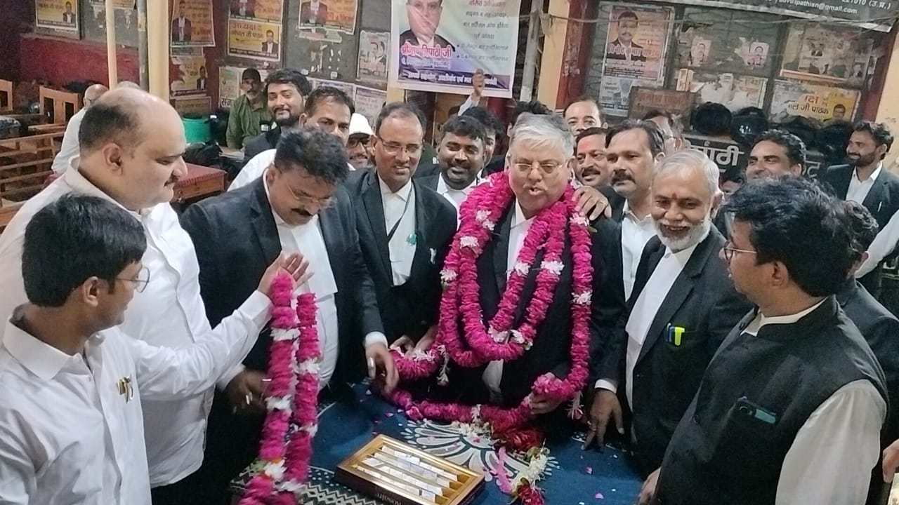खुशी मनाते अधिवक्ता खुशी मनाते अधिवक्ता