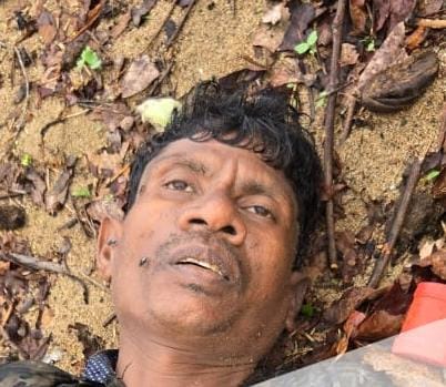 नक्सली का शव नक्सली का शव