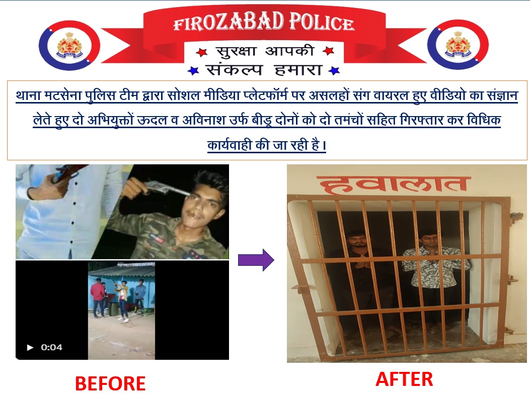 गिरफ्तार अभियुक्त गिरफ्तार अभियुक्त
