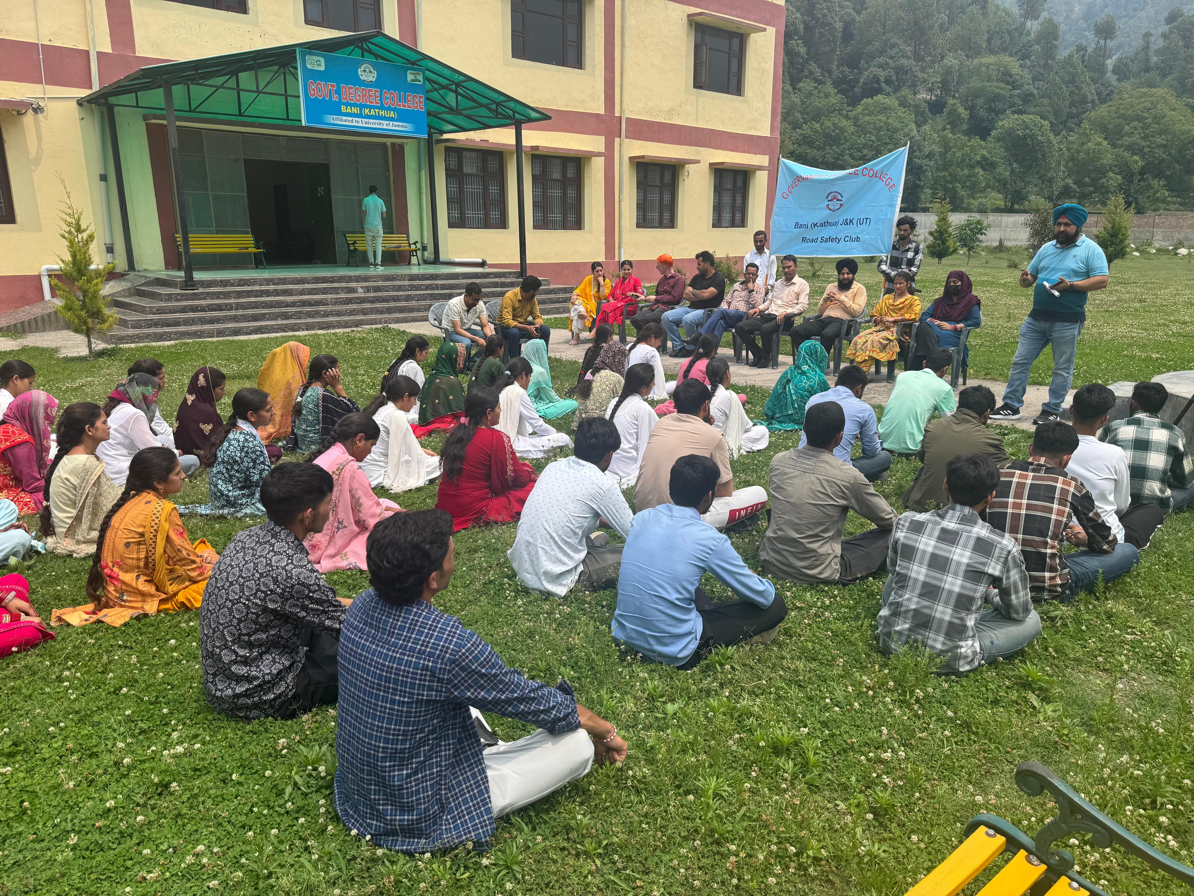 Road safety awareness program organized in GDC Bani