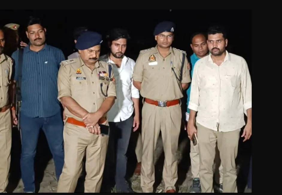 मौके पर एसपी मौके पर एसपी