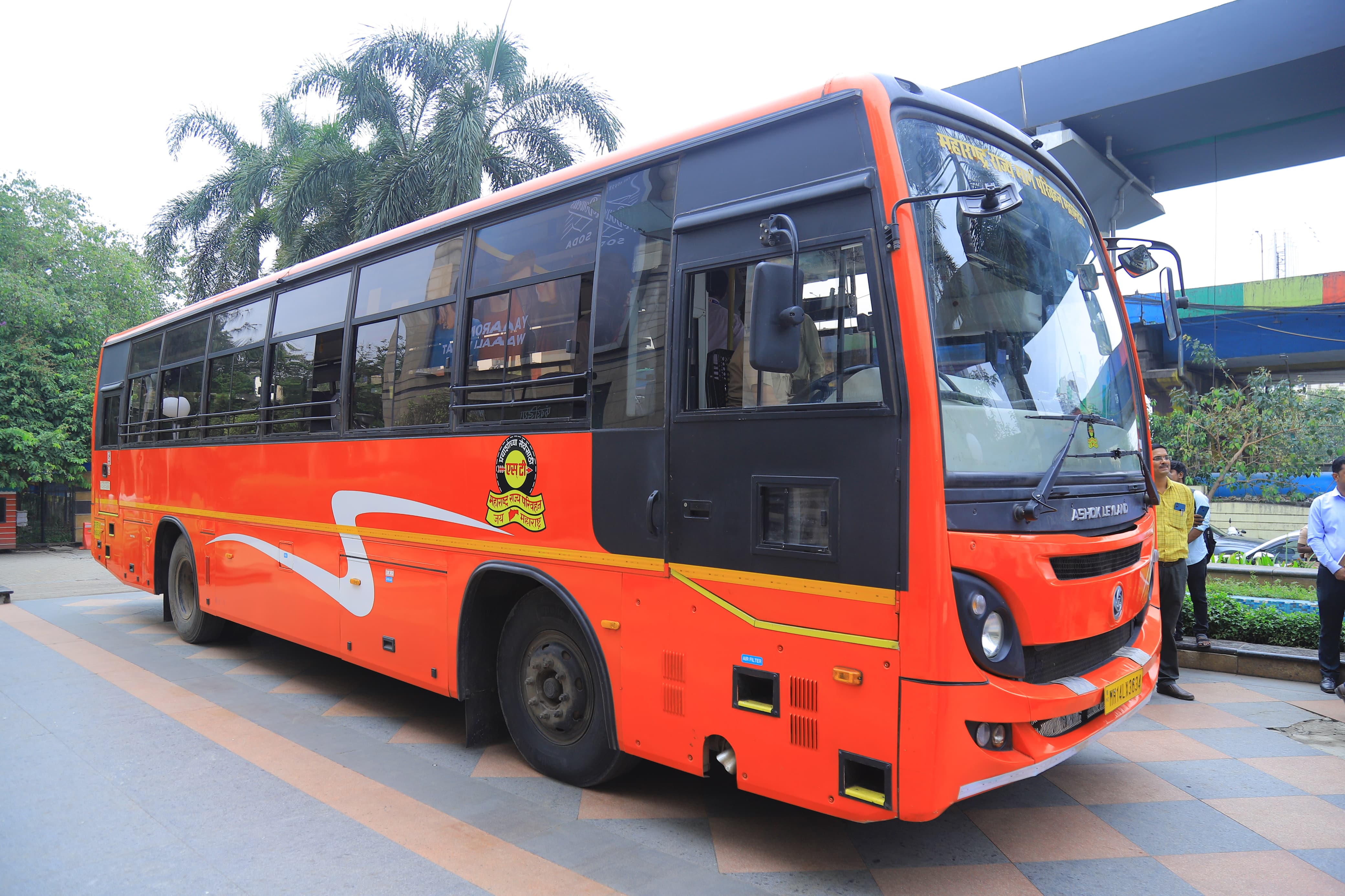 Shinde inspected smart St bus Shinde inspected smart St bus