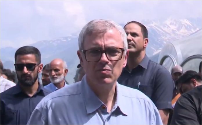 पहलगाम हमले ने जम्मू-कश्मीर को राज्य का दर्जा बहाल करने के बारे में बातचीत करने को रोका नहीं है-उमर पहलगाम हमले ने जम्मू-कश्मीर को राज्य का दर्जा बहाल करने के बारे में बातचीत करने को रोका नहीं है-उमर