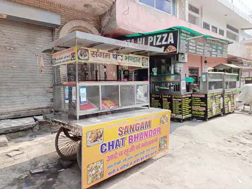 बल्लभगढ़ की चावला मार्किट का दृश्य बल्लभगढ़ की चावला मार्किट का दृश्य