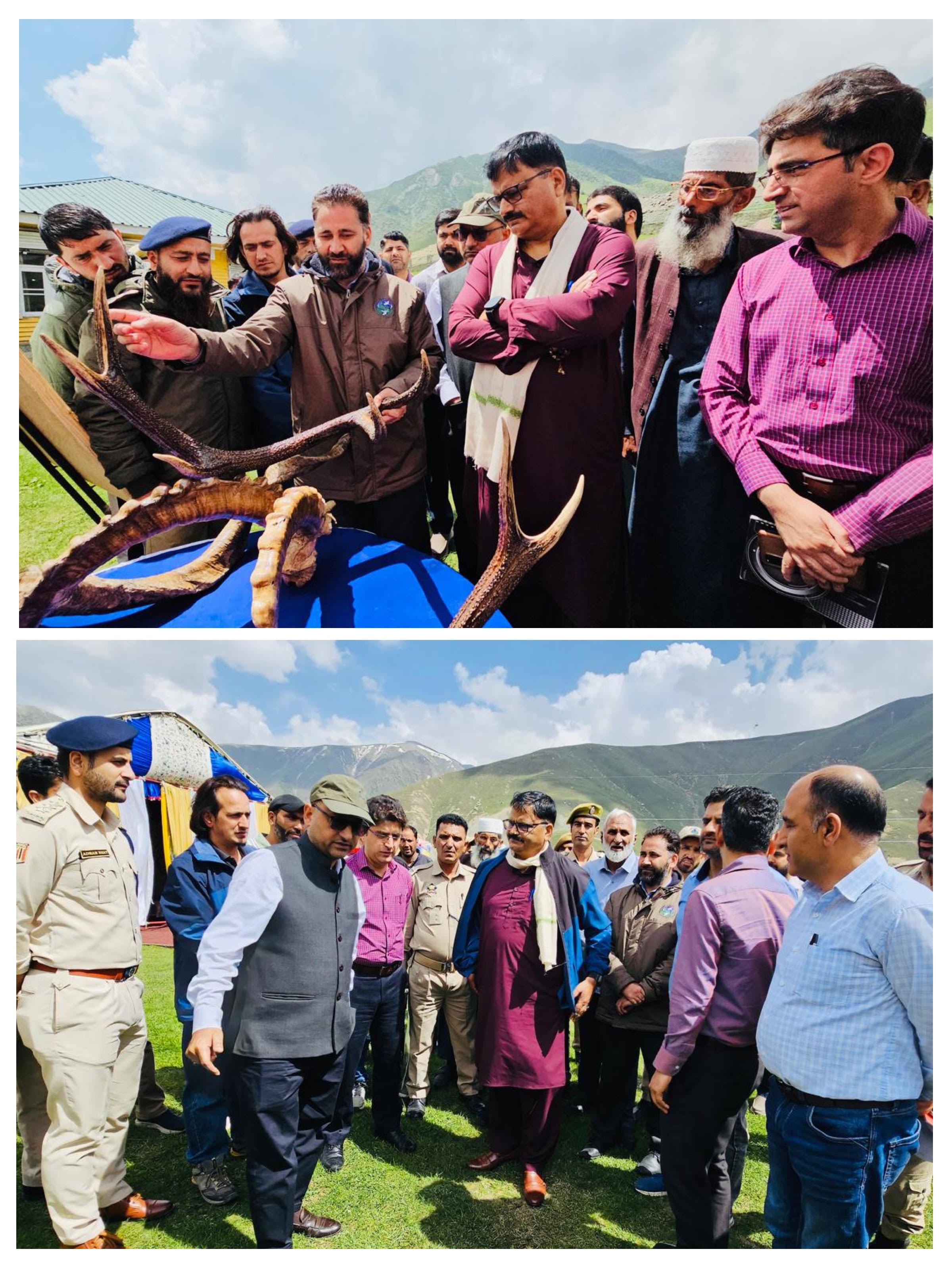 Forest Minister Javed Rana visits Hirpora Wildlife Sanctuary and Peer Ki Gali Forest Minister Javed Rana visits Hirpora Wildlife Sanctuary and Peer Ki Gali