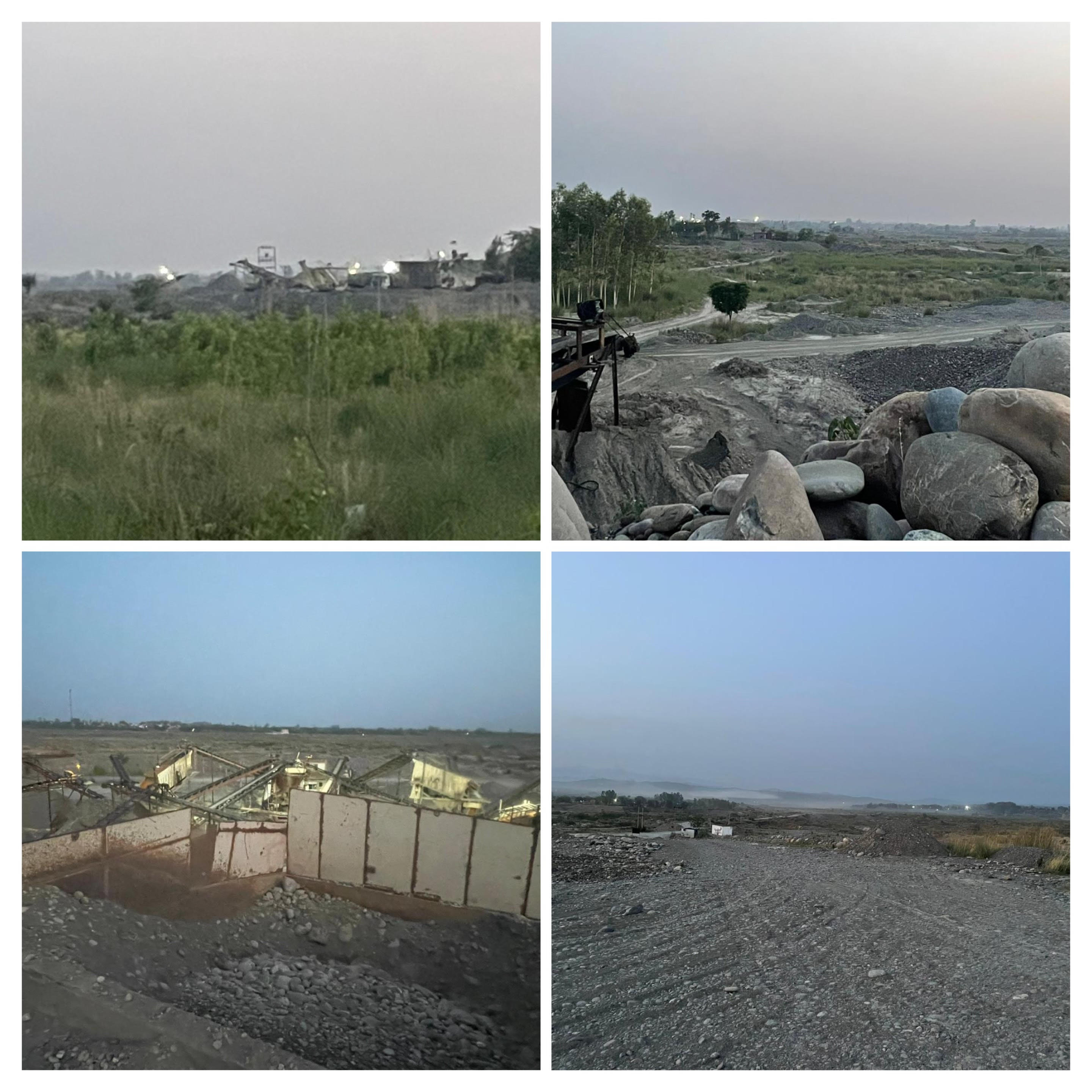 After many years, the river Ravi heaved a sigh of relief, the crushers installed around the river became silent