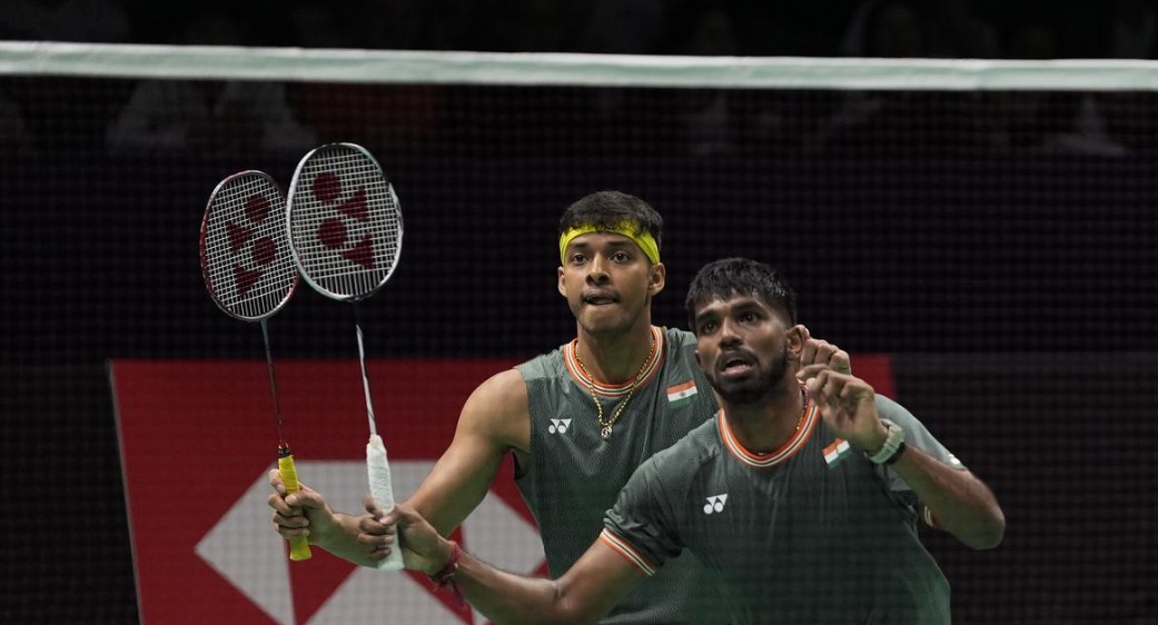 भारतीय बैडमिंटन खिलाड़ी सात्विक और चिराग भारतीय बैडमिंटन खिलाड़ी सात्विक और चिराग