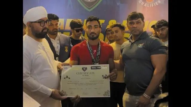 स्वर्ण पदक विजेता रिजवान स्वर्ण पदक विजेता रिजवान