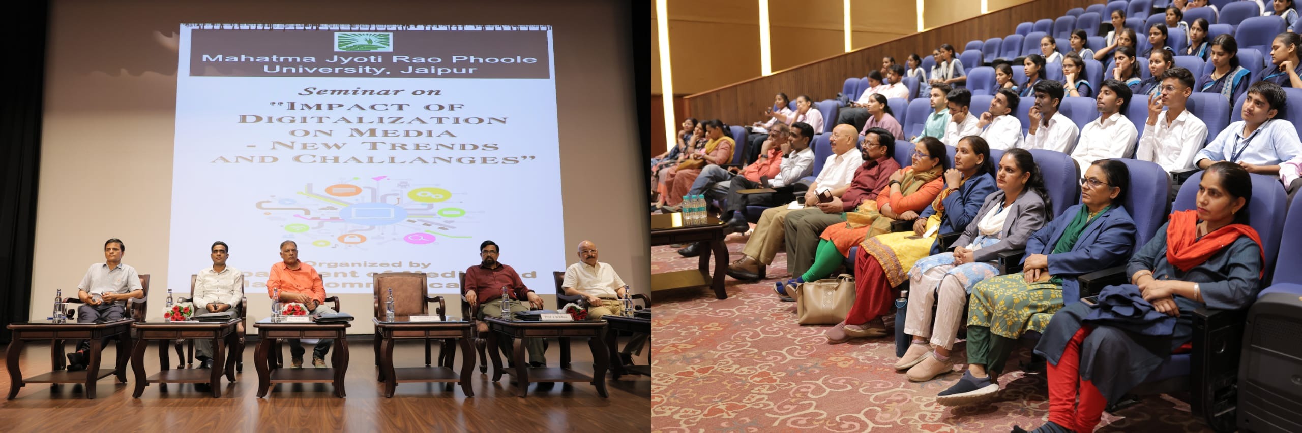 डिजिटलीकरण और मीडिया पर सेमिनार का आयोजन: मीडिया विशेषज्ञों ने मीडिया के बदलते स्वरूप और चुनौतियों पर साझा किए विचार डिजिटलीकरण और मीडिया पर सेमिनार का आयोजन: मीडिया विशेषज्ञों ने मीडिया के बदलते स्वरूप और चुनौतियों पर साझा किए विचार