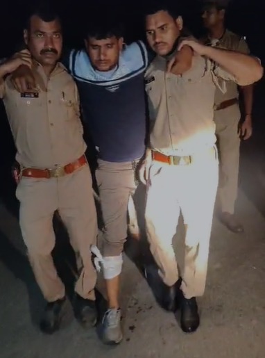 घायल बदमाश