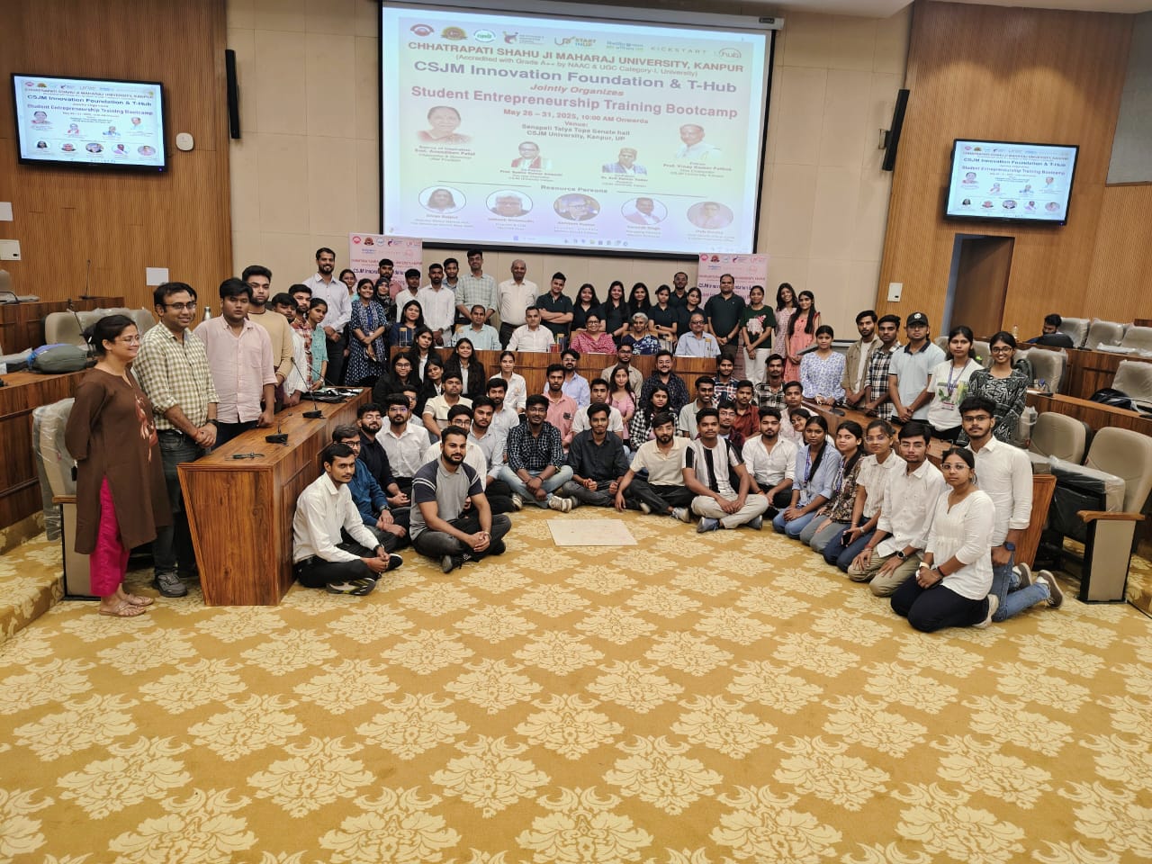 सीएसजेएमयू में स्टूडेंट एंटरप्रेन्योरशिप एंड ट्रेनिंग प्रोग्राम में 38 टीमों ने किया प्रतिभाग, 11 टीमों का हुआ चयन सीएसजेएमयू में स्टूडेंट एंटरप्रेन्योरशिप एंड ट्रेनिंग प्रोग्राम में 38 टीमों ने किया प्रतिभाग, 11 टीमों का हुआ चयन