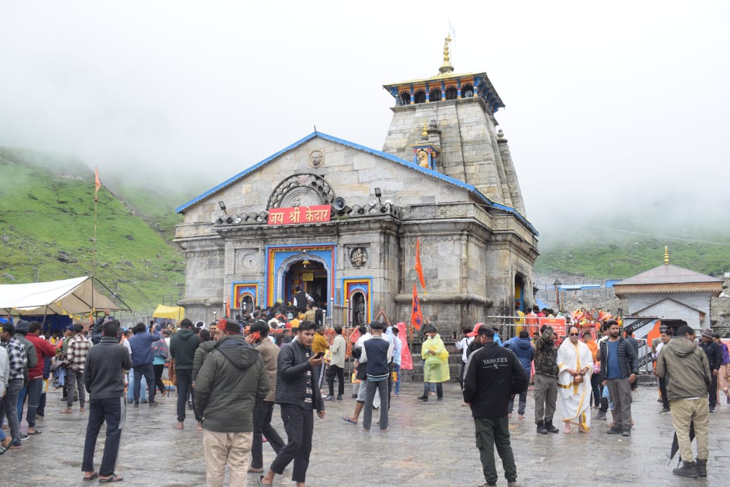 केदारनाथ धाम। केदारनाथ धाम।