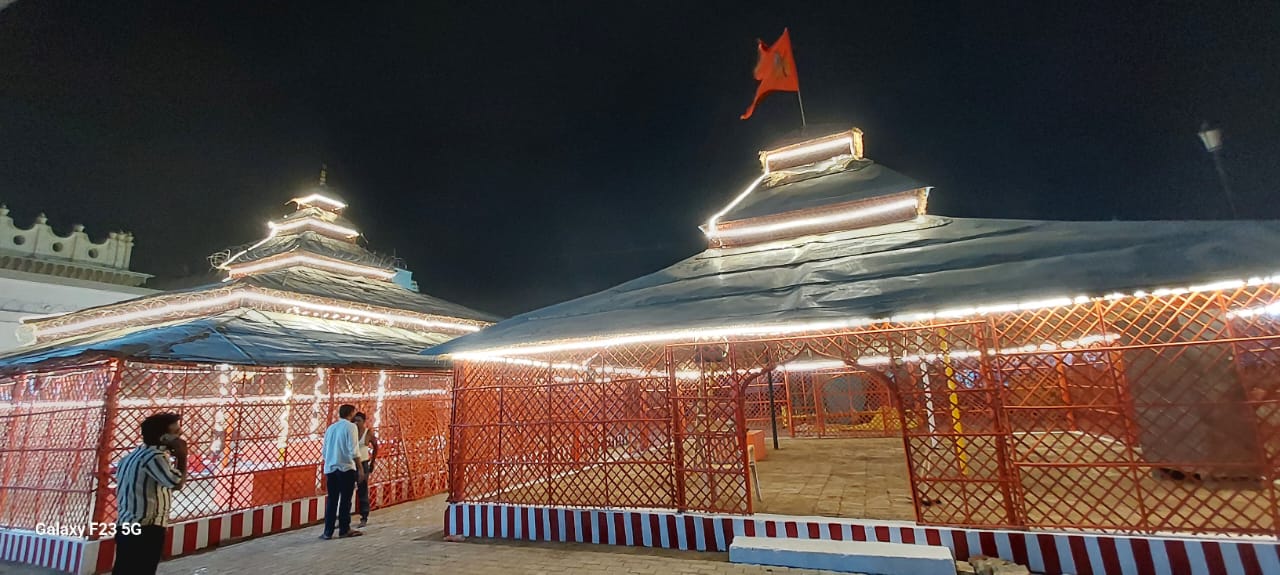 प्राण प्रतिष्ठा के लिए तैयार हुई यज्ञशाला प्राण प्रतिष्ठा के लिए तैयार हुई यज्ञशाला