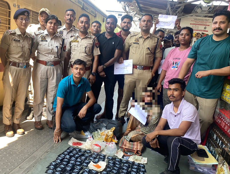 पूर्वोत्तर सीमा रेलवे द्वारा जारी तस्वीर। पूर्वोत्तर सीमा रेलवे द्वारा जारी तस्वीर।