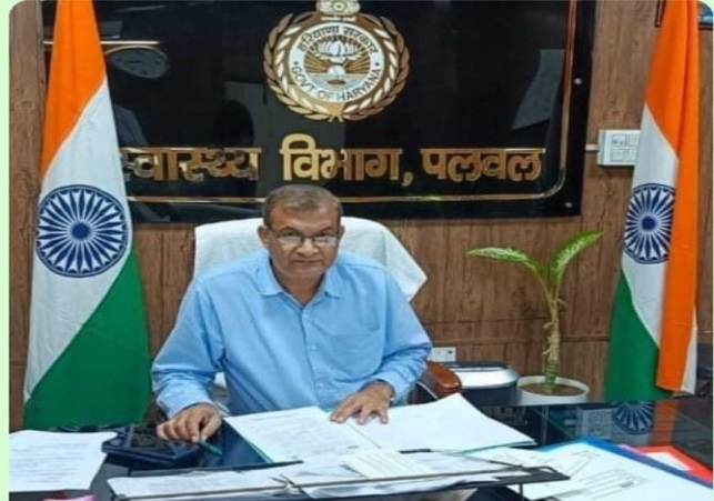 डॉ. जयभगवान जाटान, सीएमओ जिला पलवल