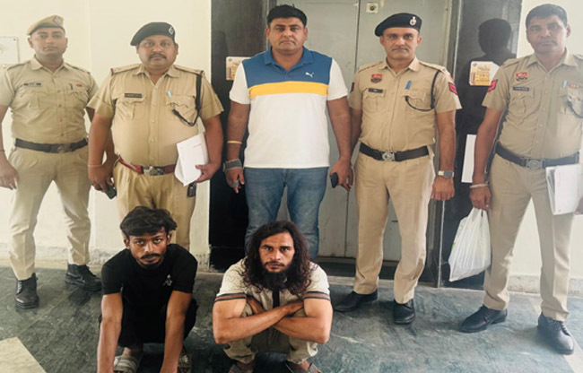 सोनीपत: मादक पदार्थ तस्करी के मामले गिरफ्तार दो आरोपी। सोनीपत: मादक पदार्थ तस्करी के मामले गिरफ्तार दो आरोपी।