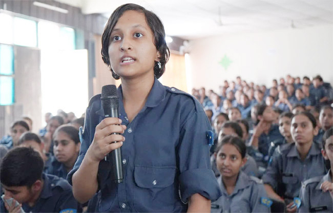 सोनीपत: एनसीसी एयर विंग कैंप के अंतर्गत मोटिवेशनल टॉक प्रेरणादायक कार्यशाला सोनीपत: एनसीसी एयर विंग कैंप के अंतर्गत मोटिवेशनल टॉक प्रेरणादायक कार्यशाला