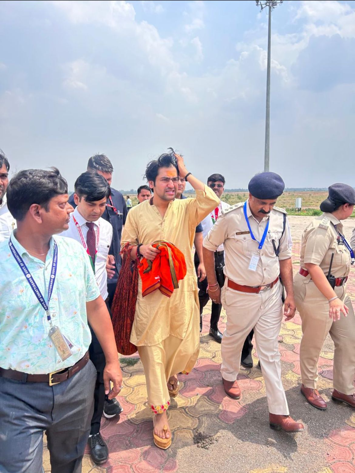 बिलासपुर में बाबा बागेश्वर का आगमन