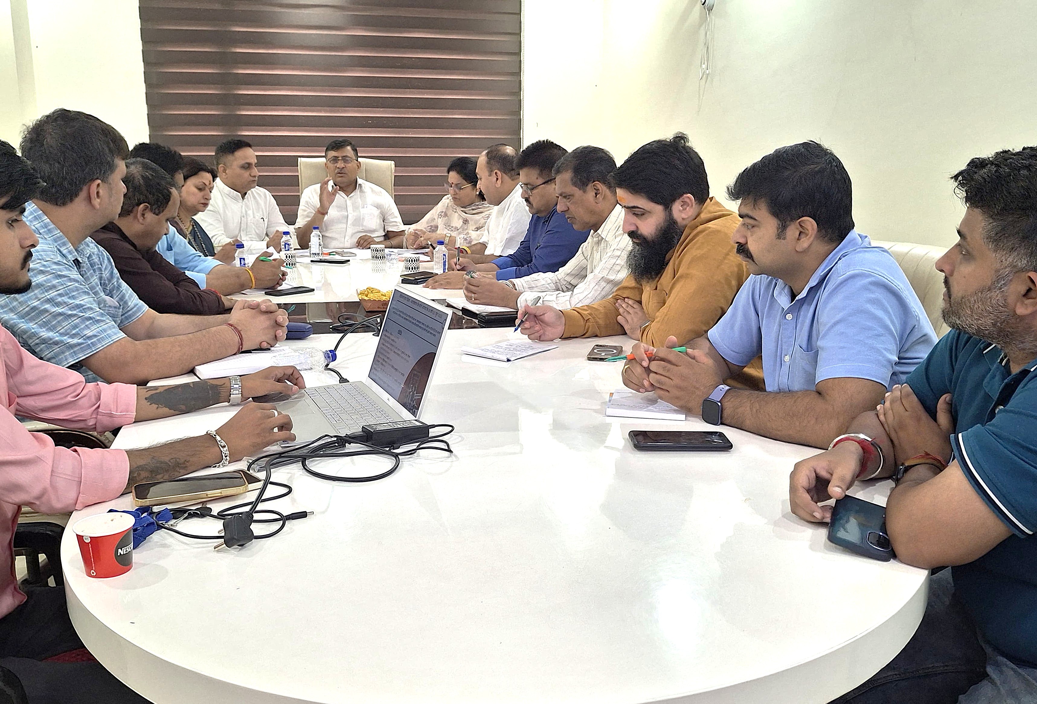 प्रदेश भाजपा ने ‘संकल्प से सिद्धि तक’ कार्यक्रमों के लिए रणनीति बैठक की, प्रदेश भाजपा ने ‘संकल्प से सिद्धि तक’ कार्यक्रमों के लिए रणनीति बैठक की,