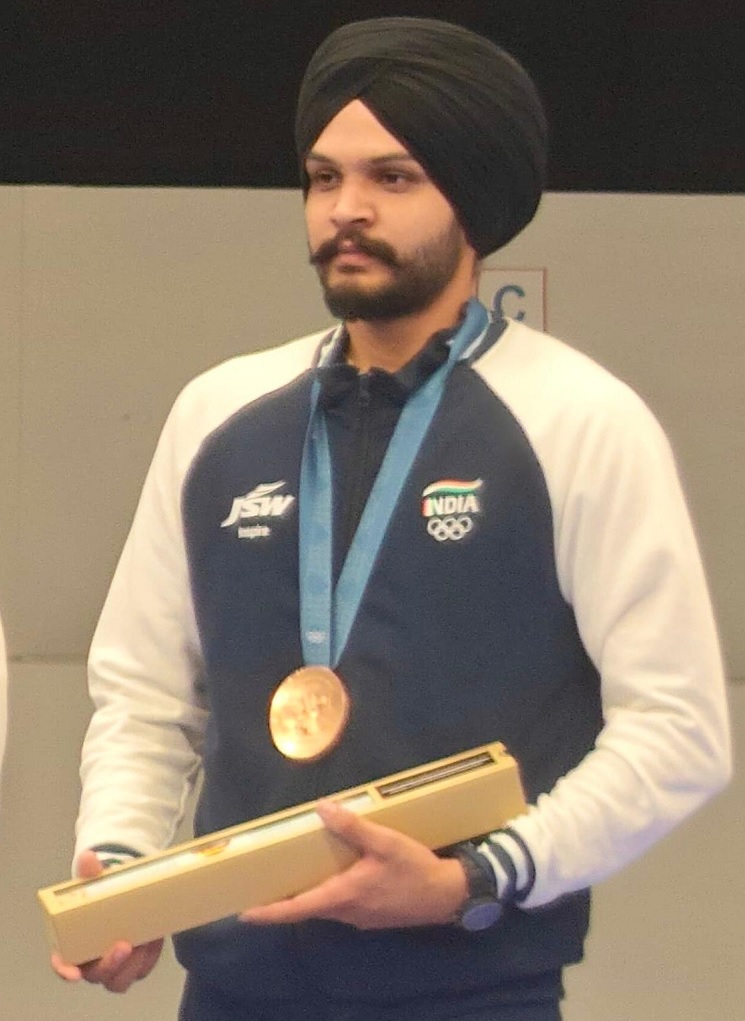 ओलंपिक पदक विजेता सरबजोत सिंह ओलंपिक पदक विजेता सरबजोत सिंह