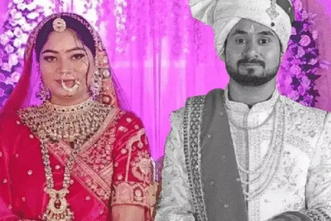 राजा और सोनम रघुवंशी की शादी के समय की तस्वीर (फाइल फोटो) राजा और सोनम रघुवंशी की शादी के समय की तस्वीर (फाइल फोटो)
