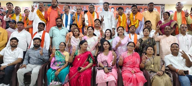 नगर निगम के विजयी प्रत्याशी नगर निगम के विजयी प्रत्याशी