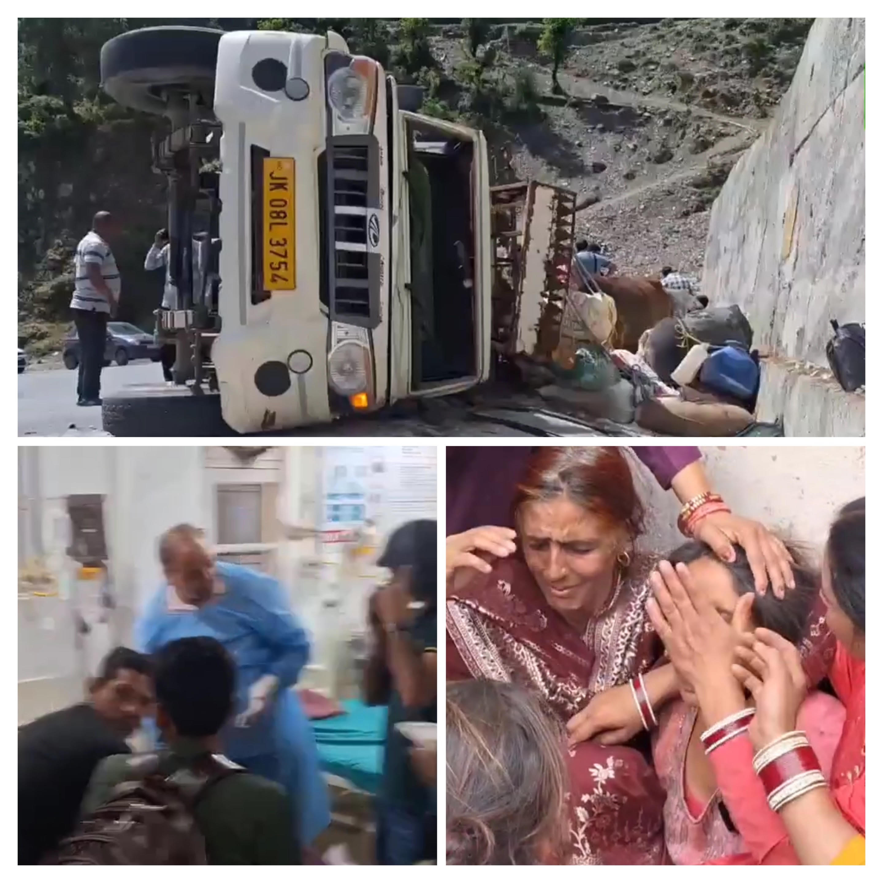 02 killed, 06 injured and one referred in Bani-Basoli road accident 02 killed, 06 injured and one referred in Bani-Basoli road accident