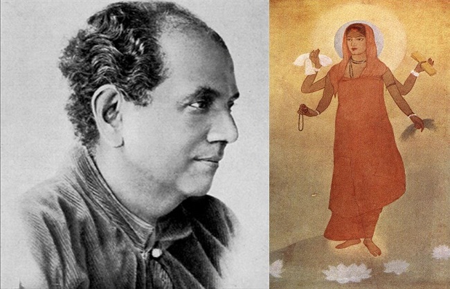 शांतिनिकेतन स्थित सुप्रसिद्ध चित्रकार अबनिंद्रनाथ ठाकुर शांतिनिकेतन स्थित सुप्रसिद्ध चित्रकार अबनिंद्रनाथ ठाकुर