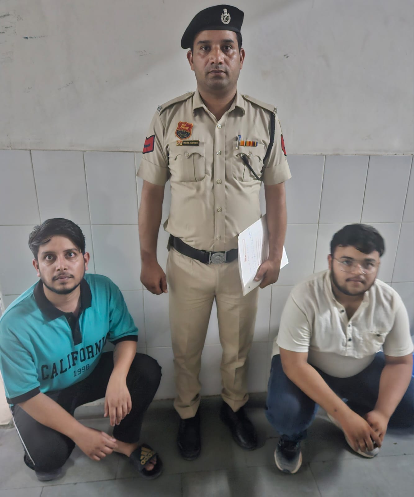 पकड़े गए आरोपित पकड़े गए आरोपित