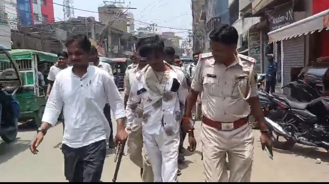 पुलिस हिरासत में अपराधी