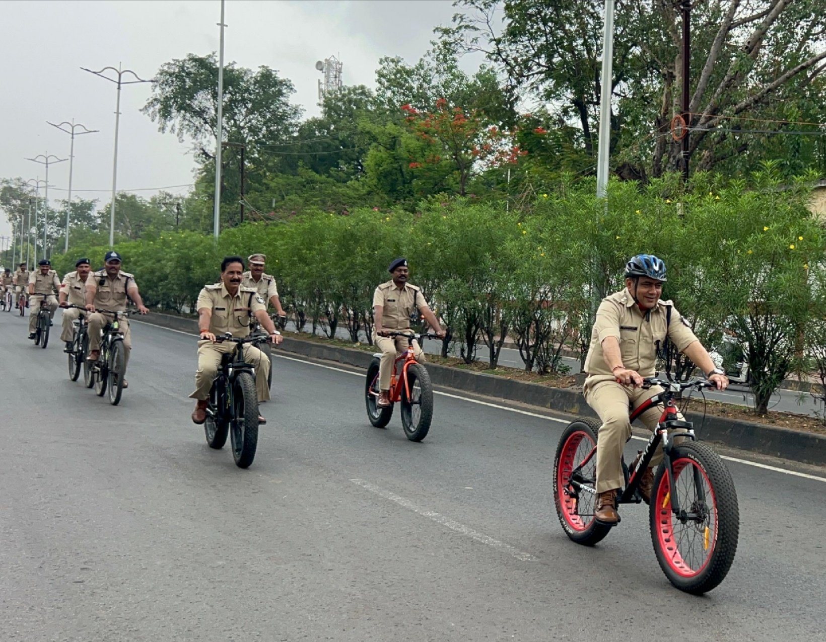 झाबुआ में साइकिल रैली झाबुआ में साइकिल रैली