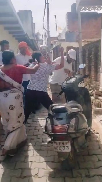 मारपीट का फोटो