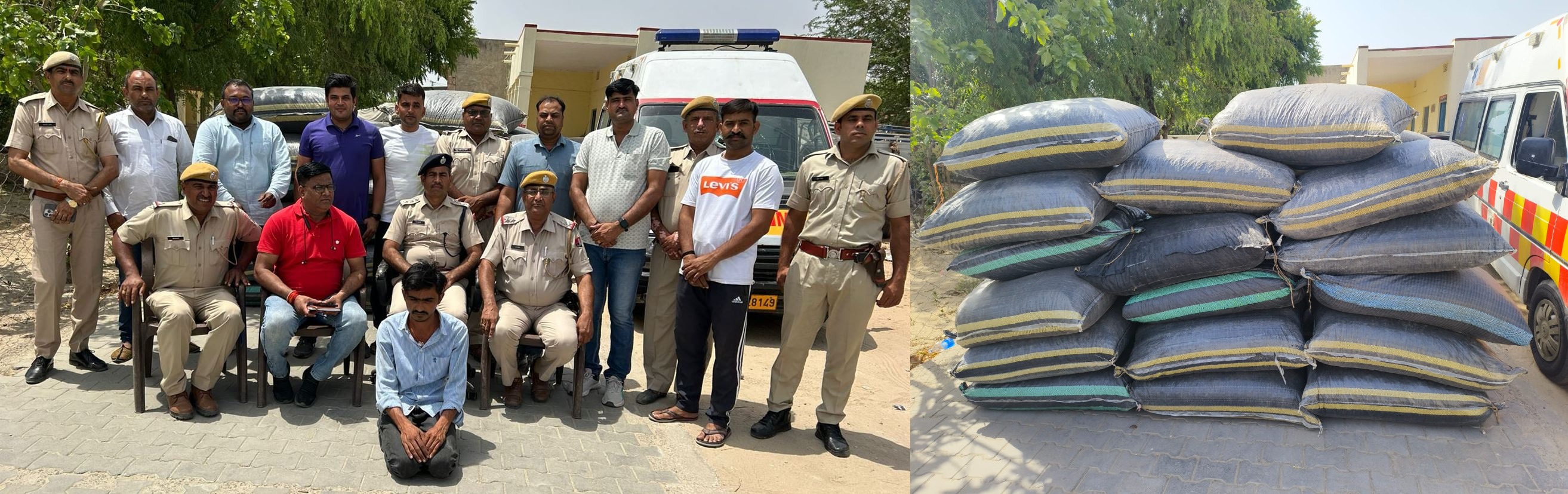 1.25 करोड़ का डोडा पोस्त सहित एक तस्कर गिरफ्तार 1.25 करोड़ का डोडा पोस्त सहित एक तस्कर गिरफ्तार