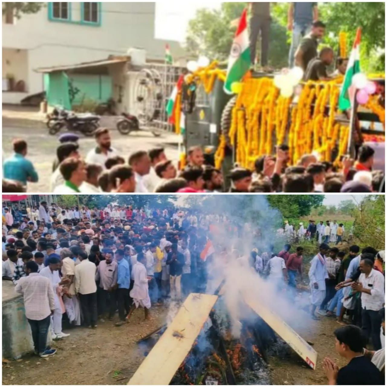 छोगमल रुहेला का पैतृक गांव चाठा में अंतिम संस्कार छोगमल रुहेला का पैतृक गांव चाठा में अंतिम संस्कार