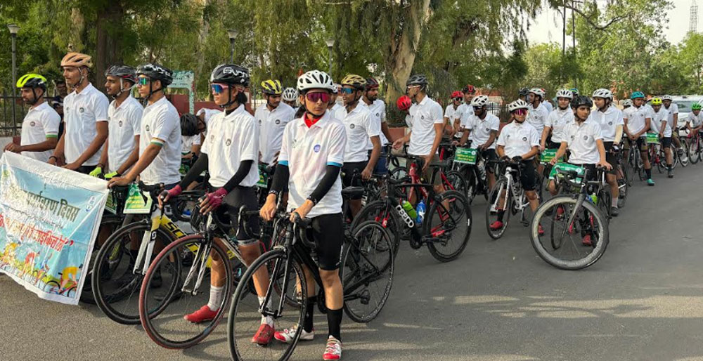 साइकिल रैली से हुआ वंदे गंगा जल संरक्षण-जन अभियान का आगाज साइकिल रैली से हुआ वंदे गंगा जल संरक्षण-जन अभियान का आगाज