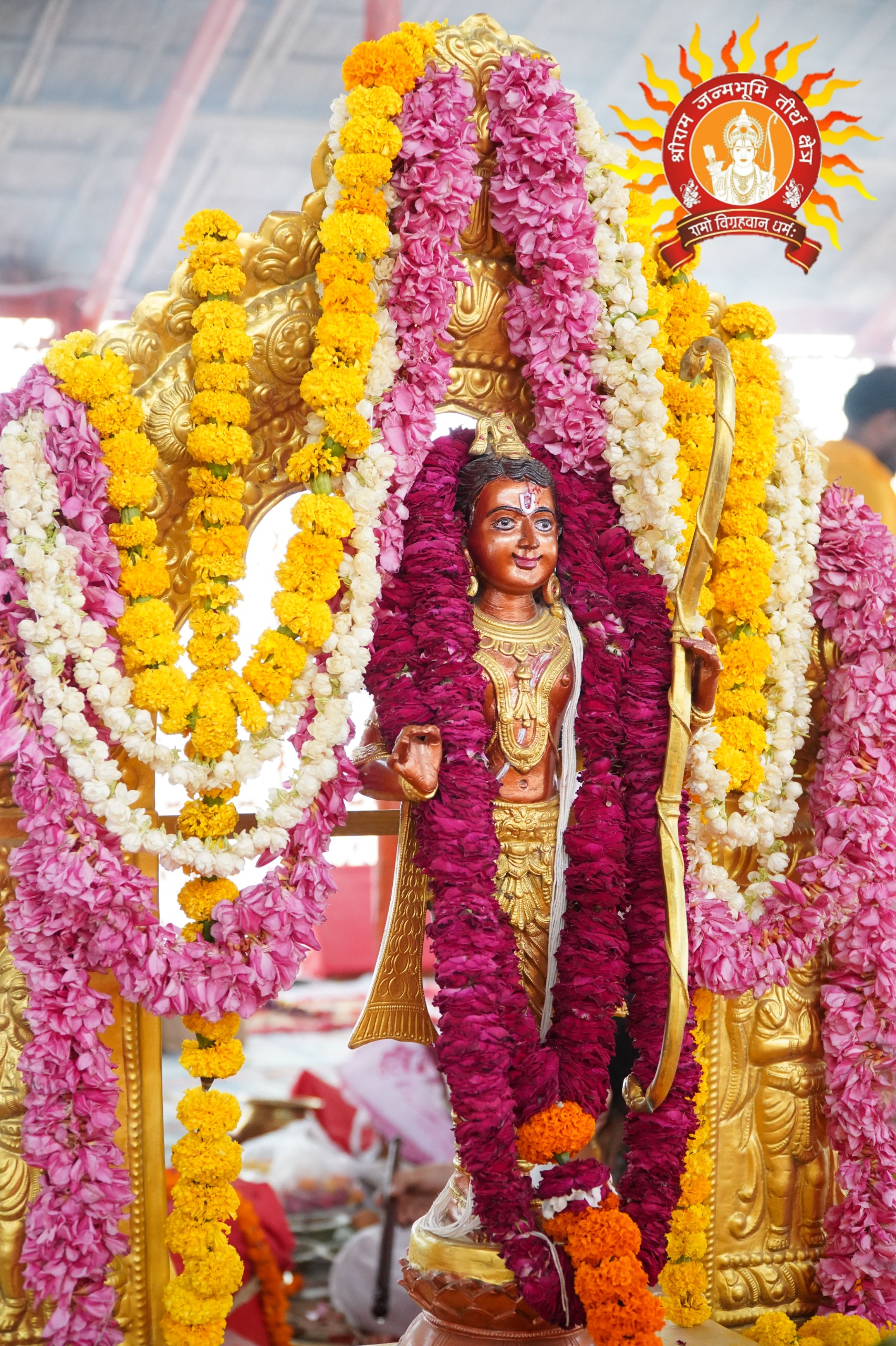 राम मंदिर में प्राण प्रतिष्ठा के दूसरे दिन हुए विभिन्न अधिवास और विग्रहों का हुआ भ्रमण राम मंदिर में प्राण प्रतिष्ठा के दूसरे दिन हुए विभिन्न अधिवास और विग्रहों का हुआ भ्रमण