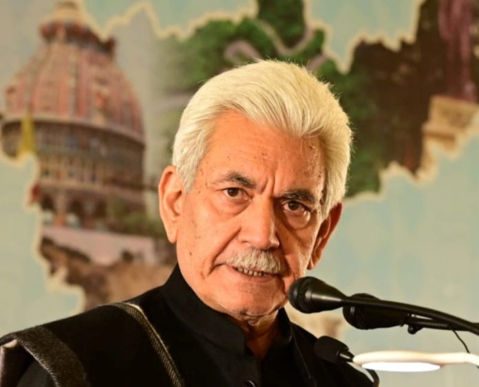 उपराज्यपाल मनोज सिन्हा ने चेनाब और अंजी पुलों के उद्घाटन की सराहना की उपराज्यपाल मनोज सिन्हा ने चेनाब और अंजी पुलों के उद्घाटन की सराहना की