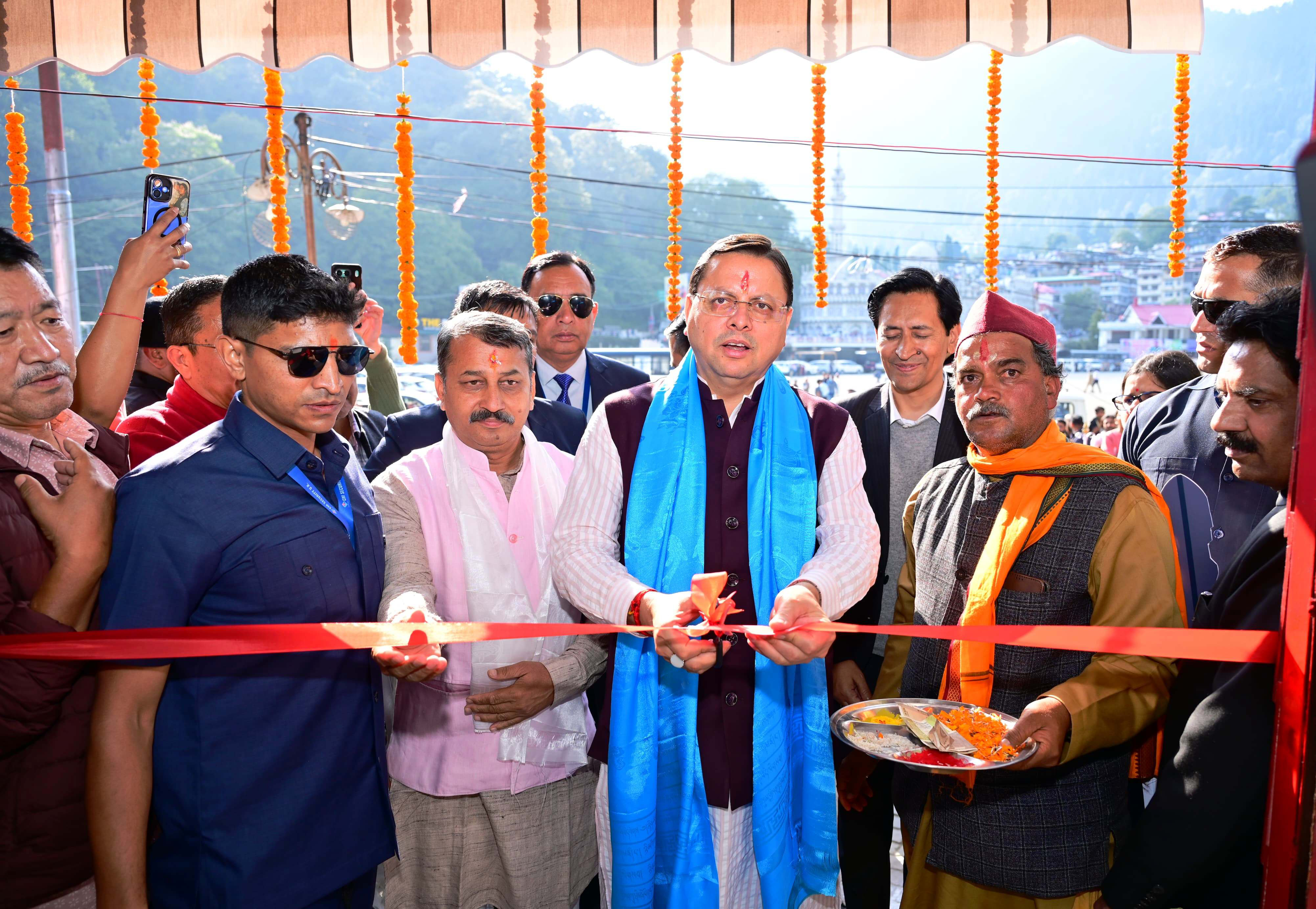 नैनीताल में विकाय योजनाओं का शुभारंभ करते मुख्यमंत्री पुष्कर सिंह धामी। नैनीताल में विकाय योजनाओं का शुभारंभ करते मुख्यमंत्री पुष्कर सिंह धामी।