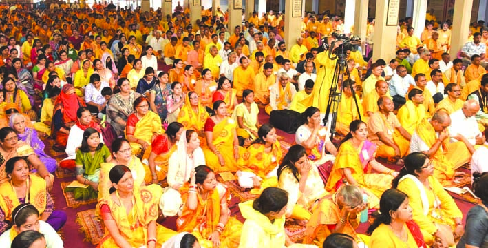 शिविर के दौरान उपस्थित शिक्षक