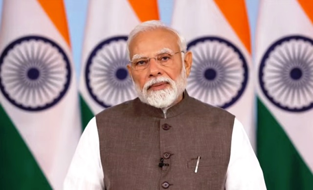 प्रधानमंत्री नरेन्द्र मोदी आईसीडीआरआई 2025 को संबोधित करते हुए प्रधानमंत्री नरेन्द्र मोदी आईसीडीआरआई 2025 को संबोधित करते हुए