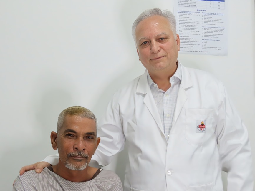 वर्ल्ड ब्रेन ट्यूमर डे विशेष:ब्रेन ट्यूमर से आवाज खो बैठे राय सिंह को मिला नया जीवन वर्ल्ड ब्रेन ट्यूमर डे विशेष:ब्रेन ट्यूमर से आवाज खो बैठे राय सिंह को मिला नया जीवन