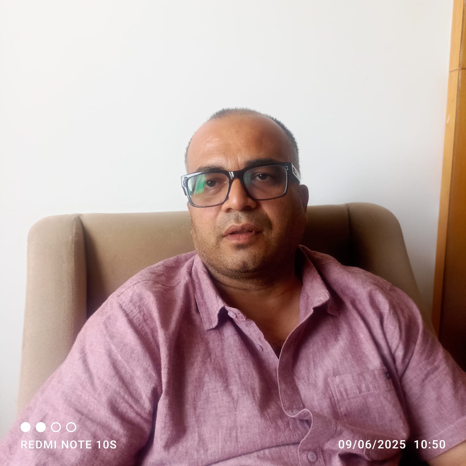 नवनीत चतुर्वेदी चंडीगढ़ में पत्रकाराें से बातचीत करते हुए नवनीत चतुर्वेदी चंडीगढ़ में पत्रकाराें से बातचीत करते हुए
