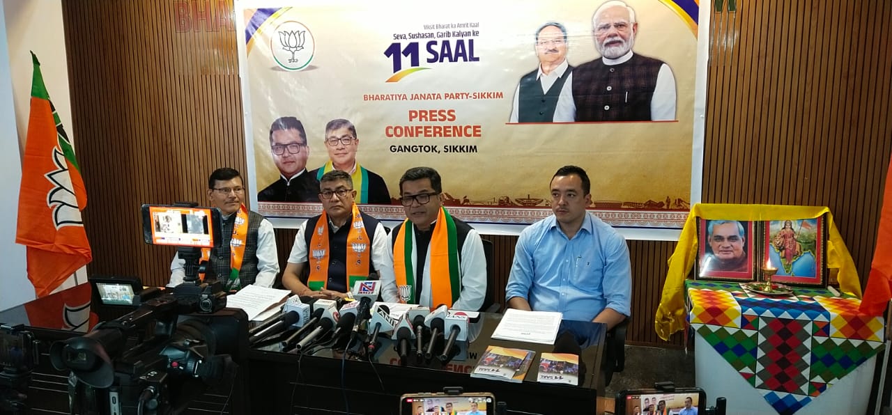 Bjp-sikkim-press-conference Bjp-sikkim-press-conference