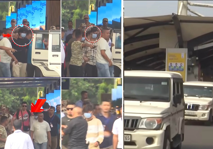 मेघालय पुलिस का आपरेशन हनीमूनः गुवाहाटी हवाई अड्डे से शिलांग रवाना होते इंदौर से गुवाहाटी लाये गये चार आरोपित मेघालय पुलिस का आपरेशन हनीमूनः गुवाहाटी हवाई अड्डे से शिलांग रवाना होते इंदौर से गुवाहाटी लाये गये चार आरोपित